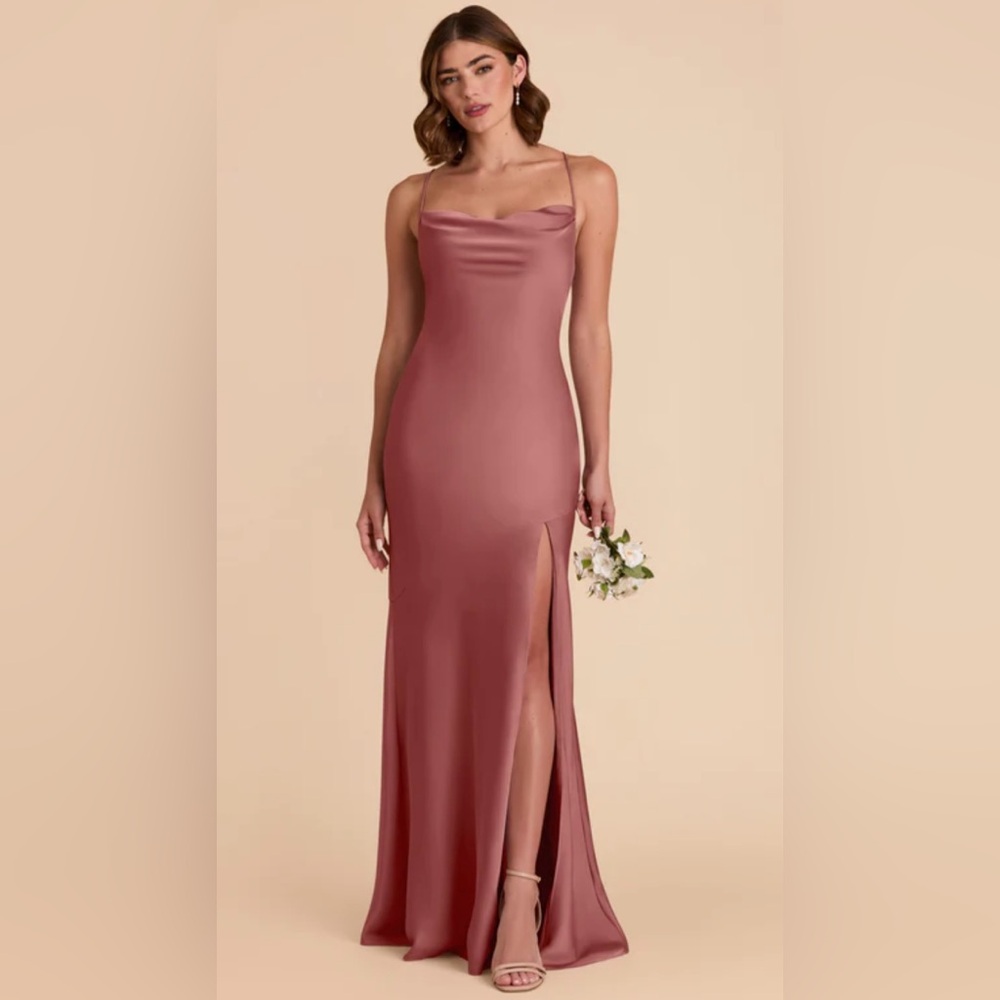 Birdy Grey Matte Satin Dress
